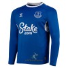 Officiële Voetbalshirt Everton Thuis 2022-23 Lange Mouw - Heren